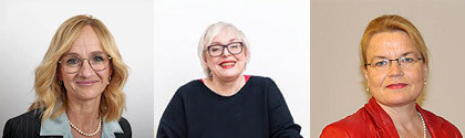 ÖBVP-Präsidentin Barbara Haid, OÖLP-Vors.Stv. Mag.ᵃ Herta Wimberger-Spörker, Referentin Mag.ᵃ Silvia Breitwieser